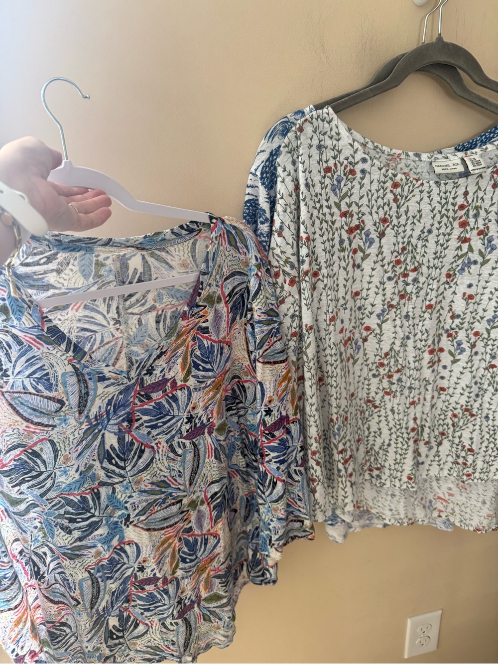 Nicole Miller 100% Linen tops size 2X bundle of 3